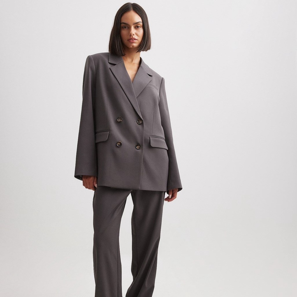 Oversized Double Breasted Blazer